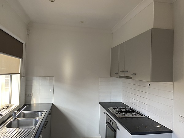 Patching holes and painting and cleaning