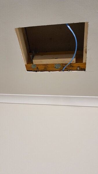 Repair Hole In Ceiling Large Size