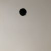 Plaster, patch, fill and sand old downlight holes.2