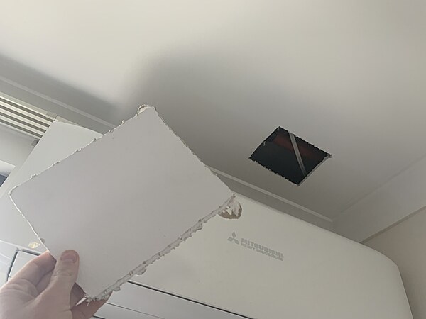 Repair Hole In Ceiling Small Size