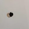 Two holes plastered and painted1