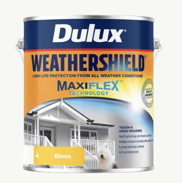 Dulux Weathershield® Gloss Natural White 15L