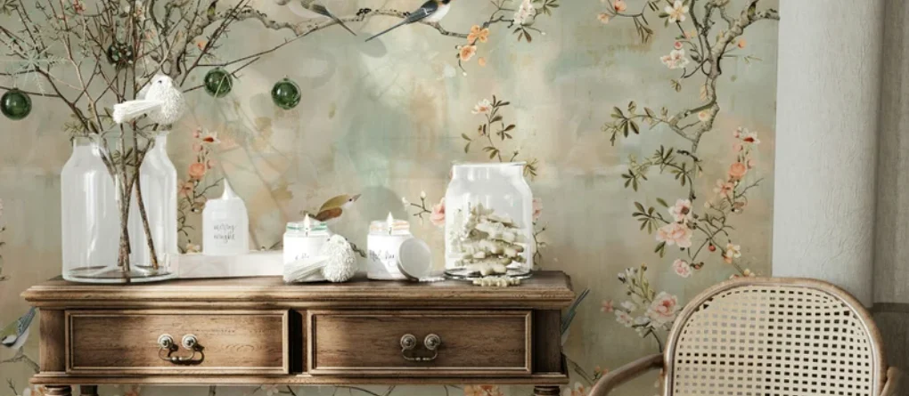 Painting on wall paper