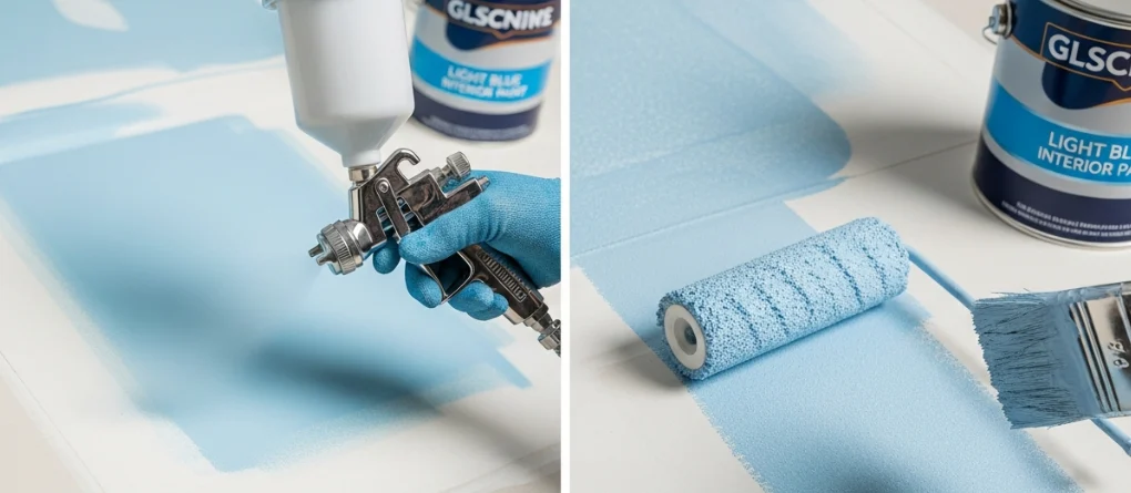 Spray vs Brush & Roller