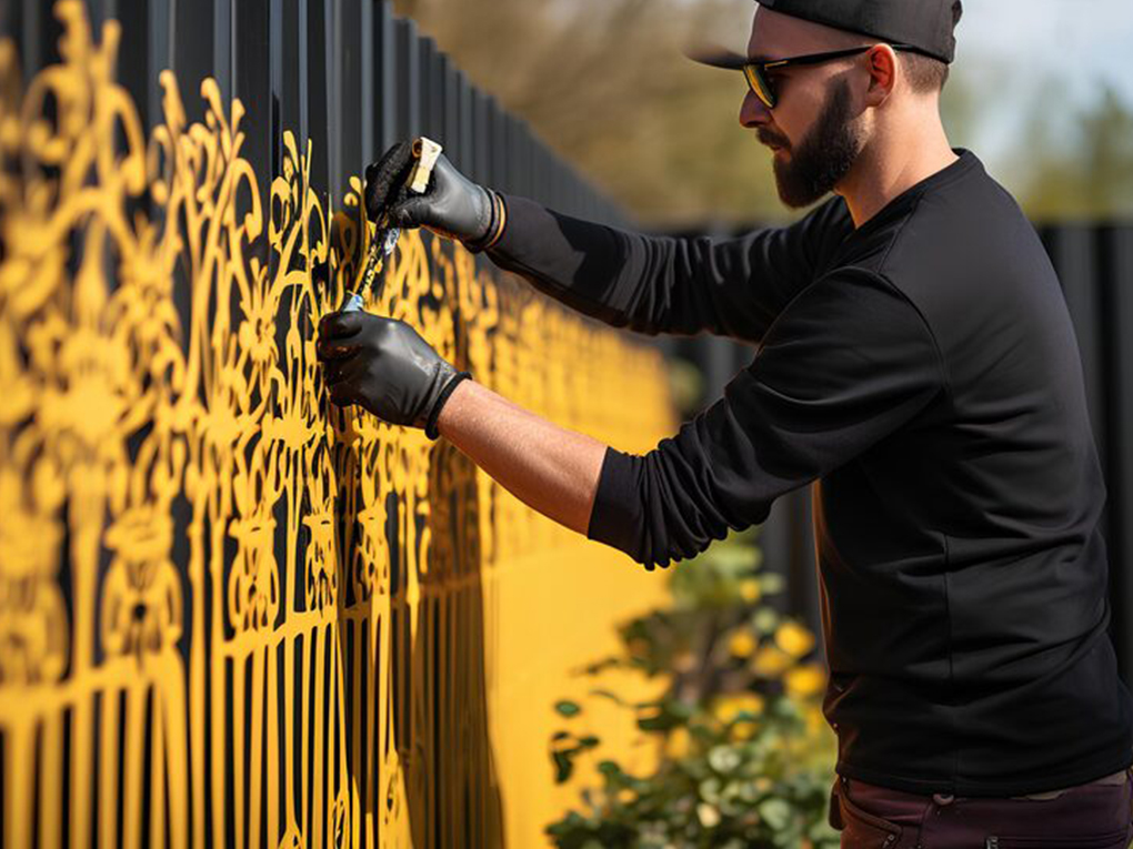 How much does it cost to paint a fence