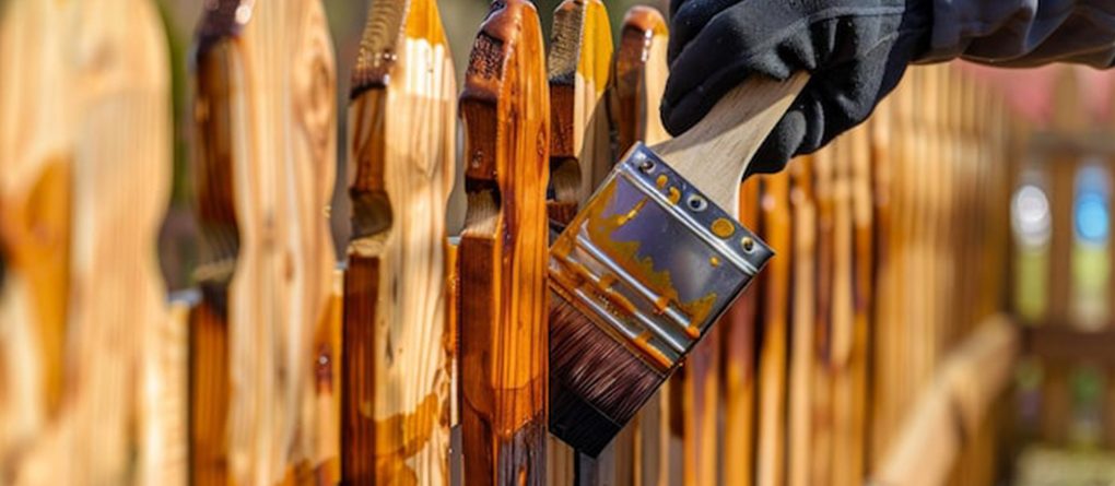 How to prep a fence before painting