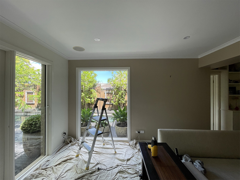 Living room painters Melbourne